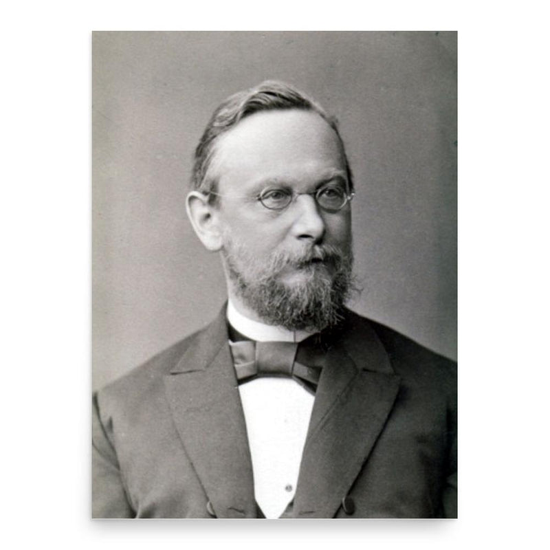 Carl Siegfried poster print, in size 18x24 inches.