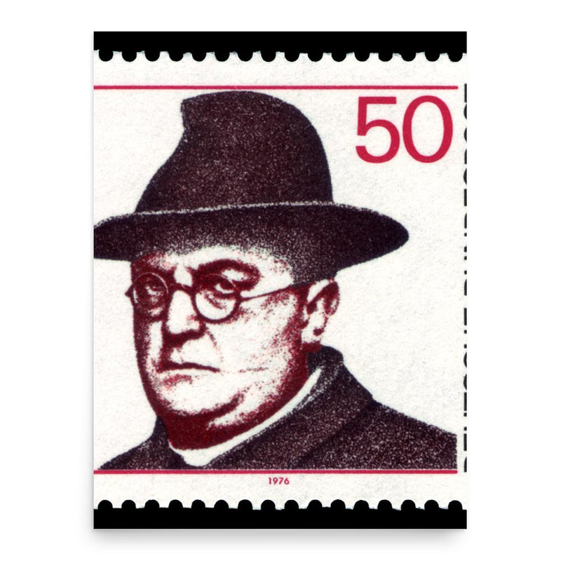 Carl Sonnenschein poster print, in size 18x24 inches.