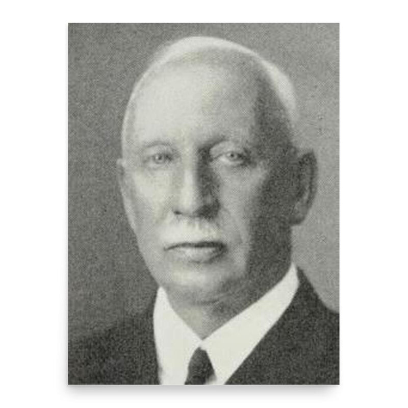 Carl Sophus Thomle poster print, in size 18x24 inches.