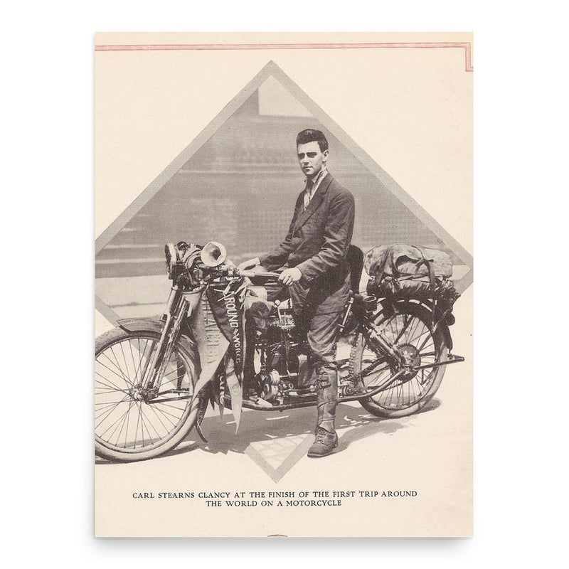 Carl Stearns Clancy poster print, in size 18x24 inches.