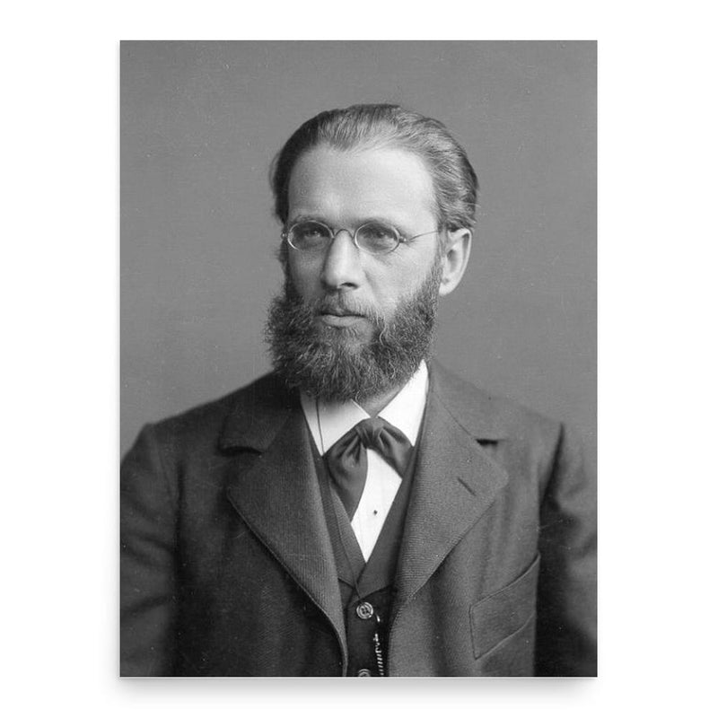 Carl Stumpf poster print, in size 18x24 inches.