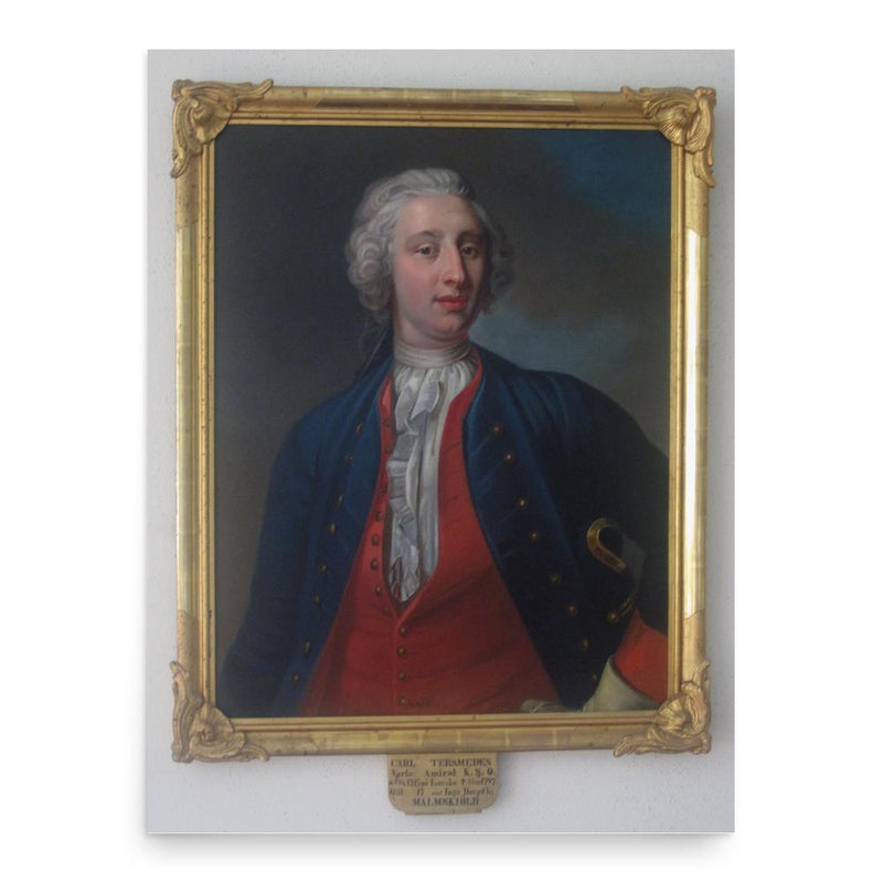 Carl Tersmeden poster print, in size 18x24 inches.