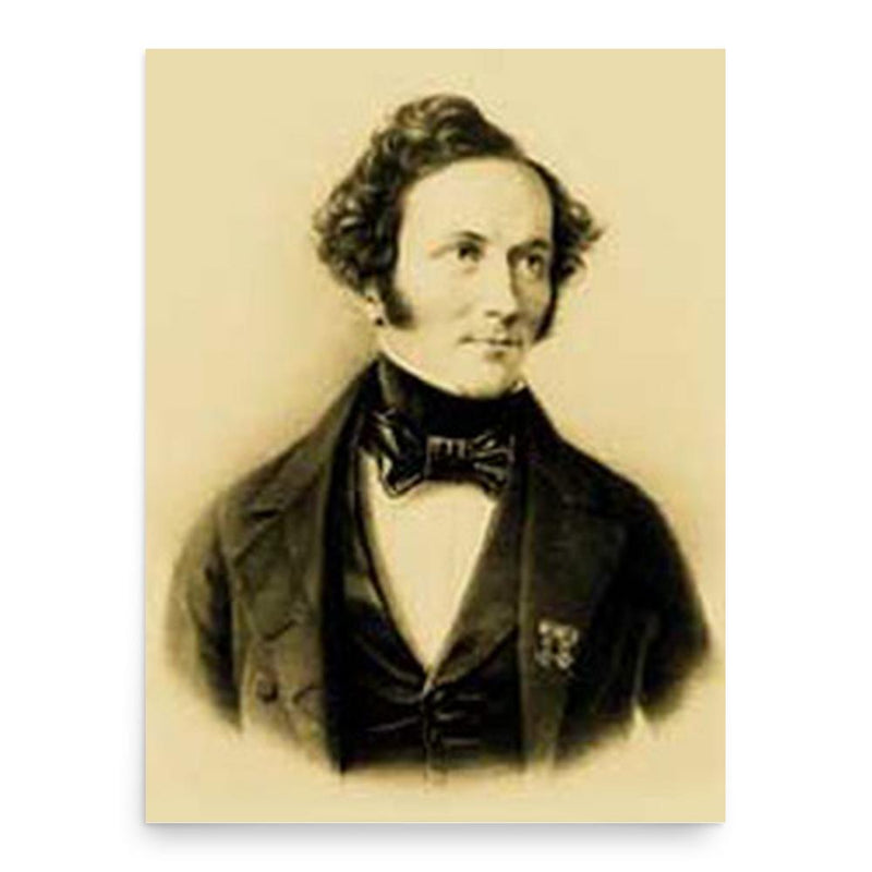 Carl Theodor Ottmer poster print, in size 18x24 inches.