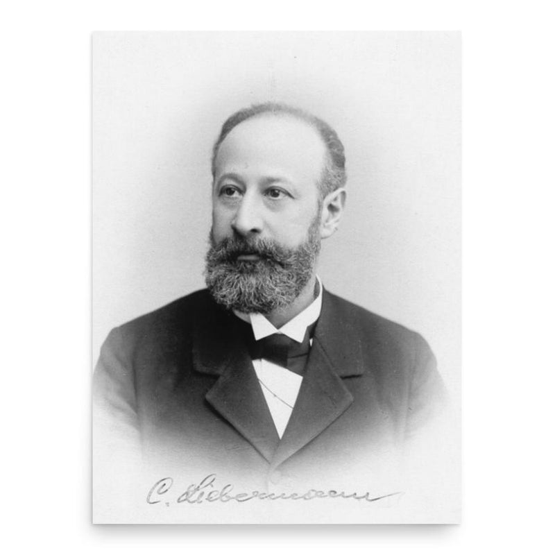 Carl Theodore Liebermann poster print, in size 18x24 inches.