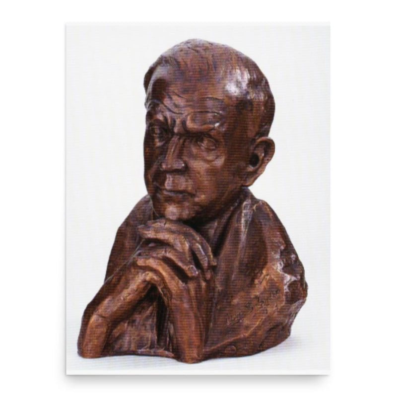 Carl Thiemann poster print, in size 18x24 inches.