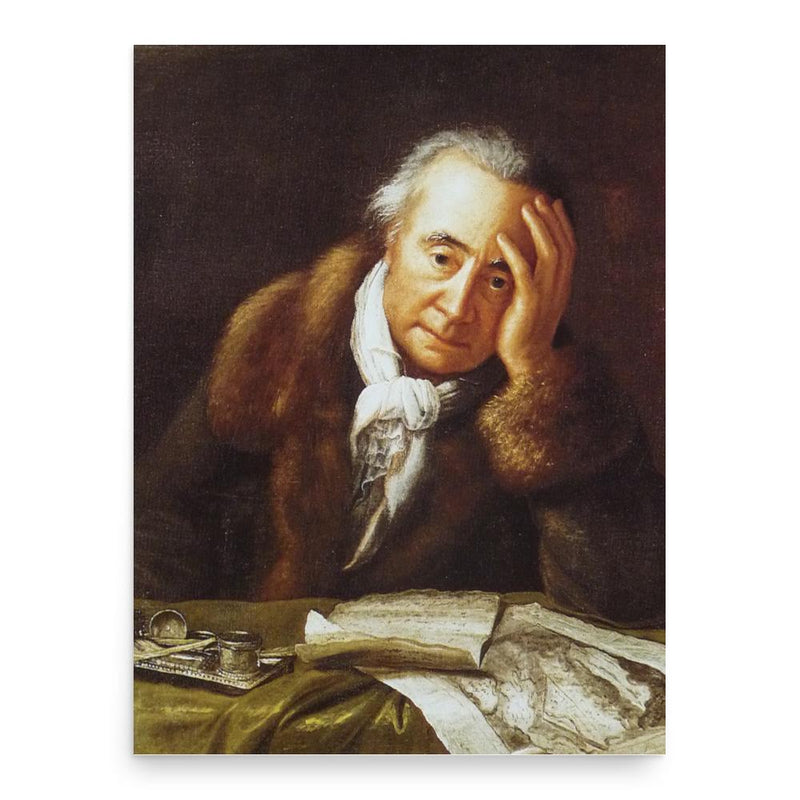 Carl Ulisses von Salis-Marschlins poster print, in size 18x24 inches.