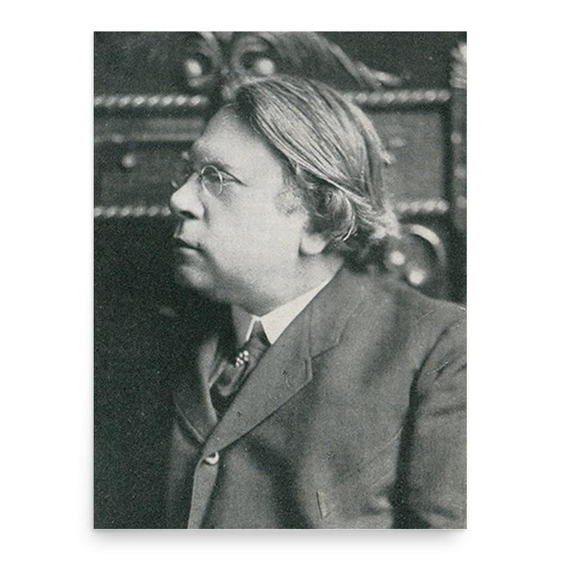 Carl Venth poster print, in size 18x24 inches.