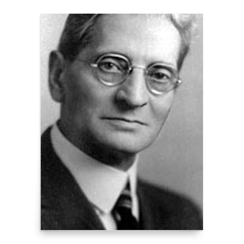 Carl Vitz poster print, in size 18x24 inches.