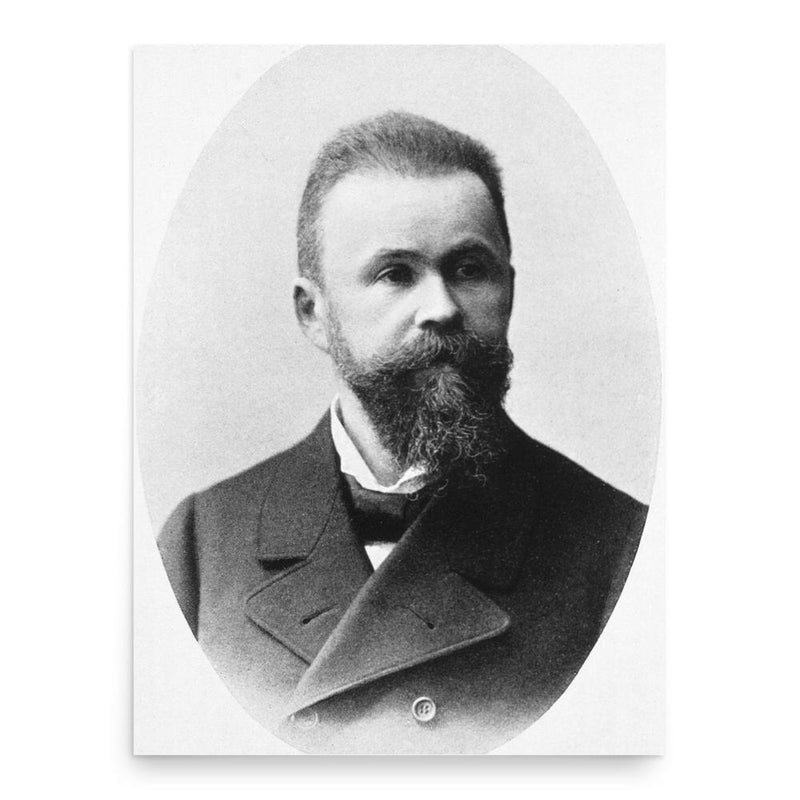 Carl Wernicke poster print, in size 18x24 inches.