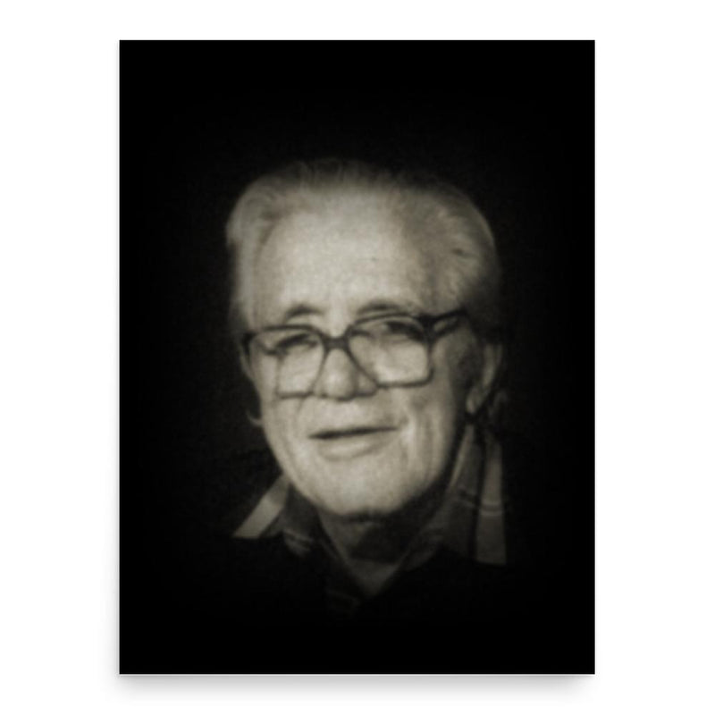 Carl Whitaker poster print, in size 18x24 inches.