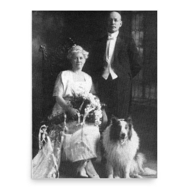 Carl Wickland poster print, in size 18x24 inches.