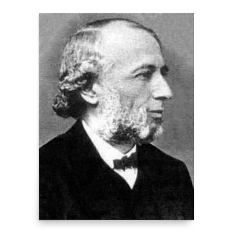 Carl Wilhelm Borchardt poster print, in size 18x24 inches.