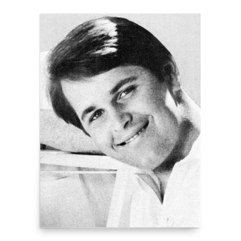 Carl Wilson poster print, in size 18x24 inches.