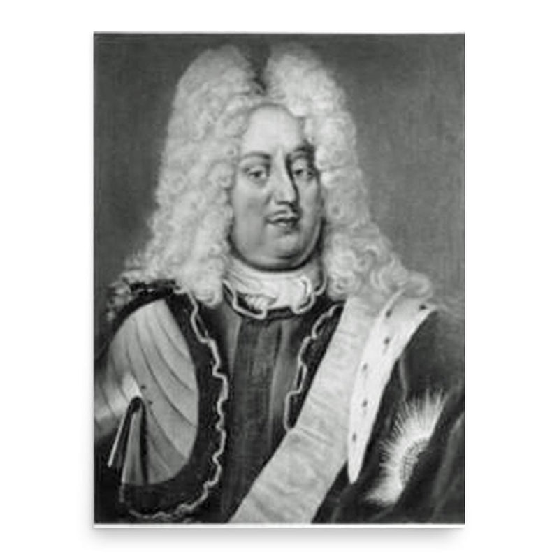 Carl von Ahlefeldt poster print, in size 18x24 inches.