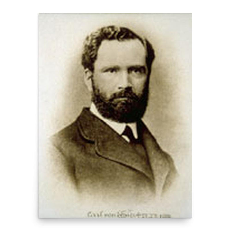 Carl von Effner poster print, in size 18x24 inches.