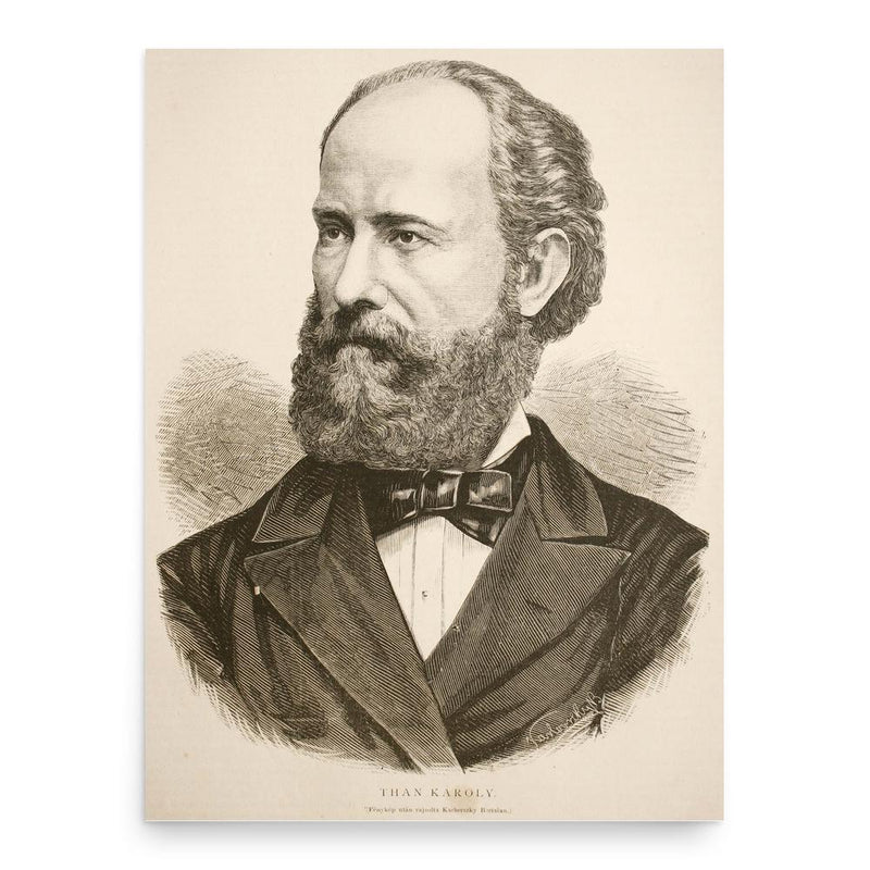 Carl von Than poster print, in size 18x24 inches.