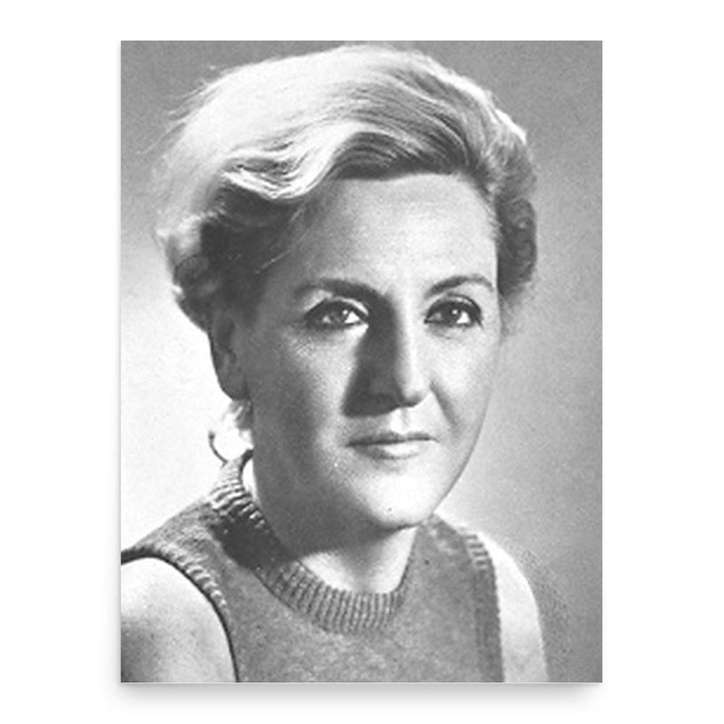 Carla Capponi poster print, in size 18x24 inches.