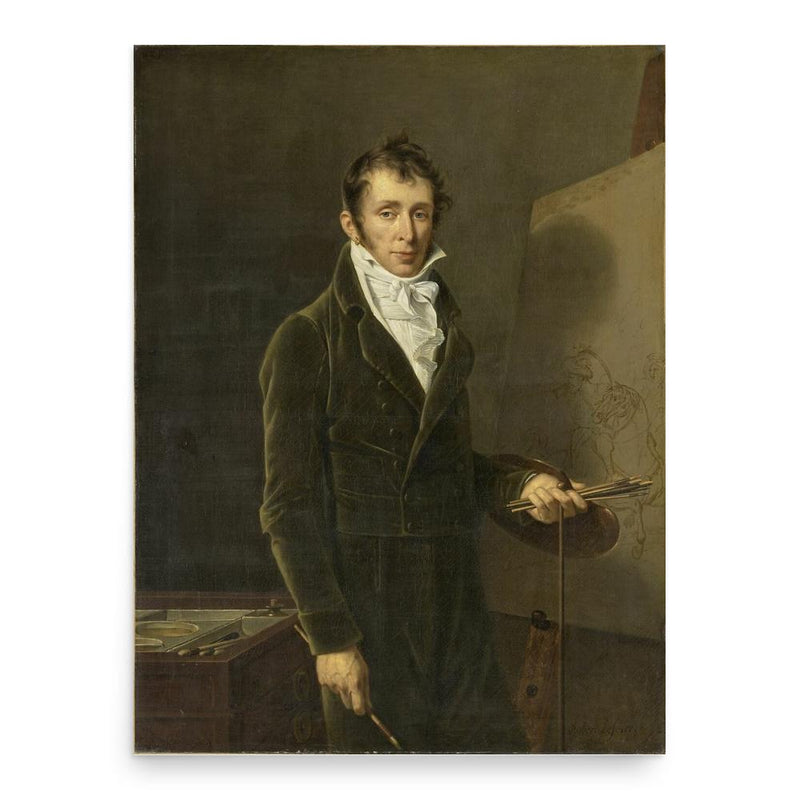 Carle Vernet poster print, in size 18x24 inches.