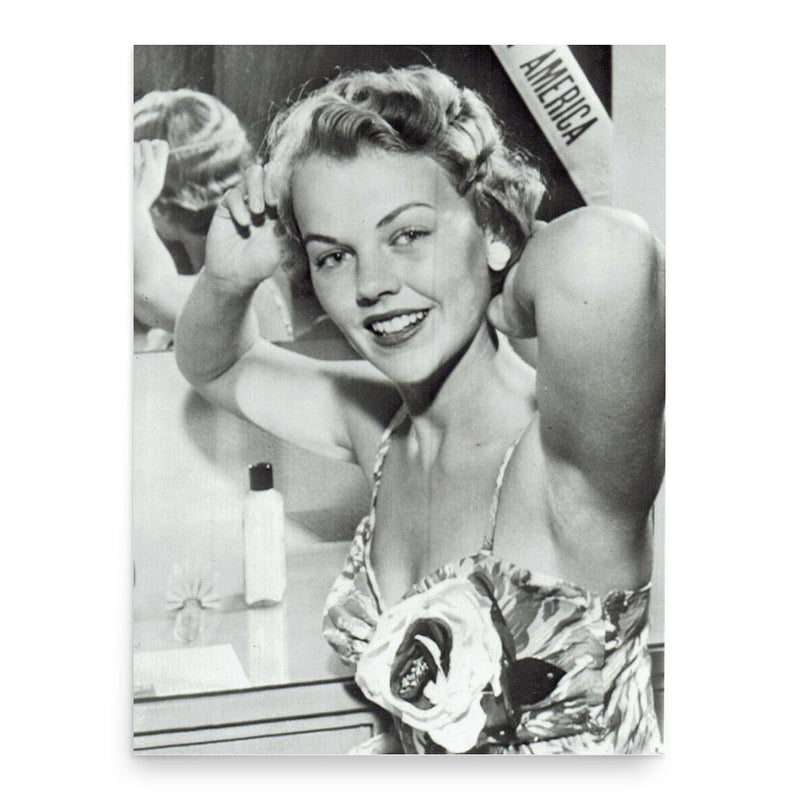 Carlene King Johnson poster print, in size 18x24 inches.