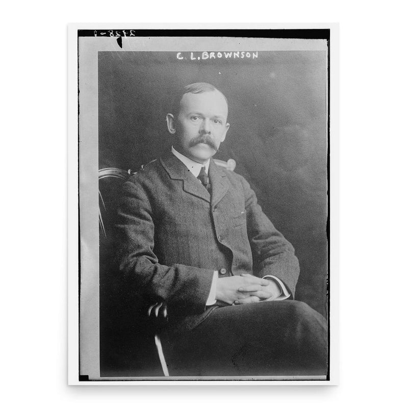 Carleton Lewis Brownson poster print, in size 18x24 inches.