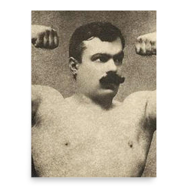 Carlo Airoldi poster print, in size 18x24 inches.