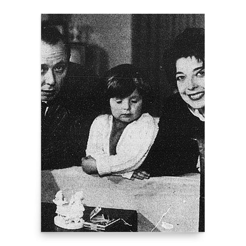 Carlo Alberto Chiesa poster print, in size 18x24 inches.