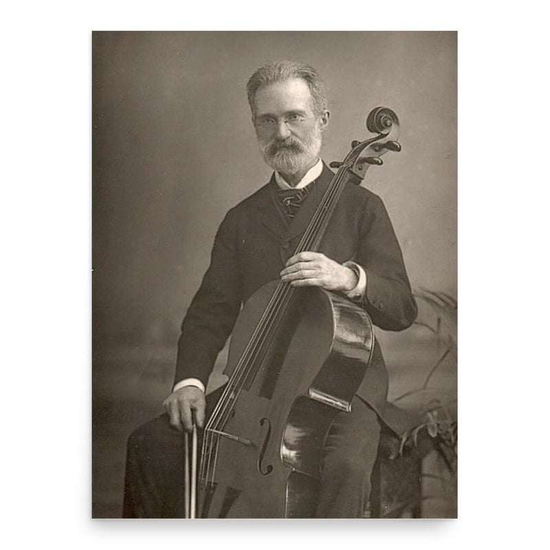 Carlo Alfredo Piatti poster print, in size 18x24 inches.