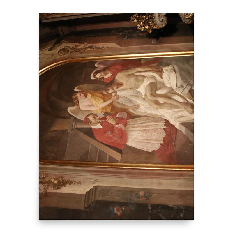 Carlo Bellosio poster print, in size 18x24 inches.