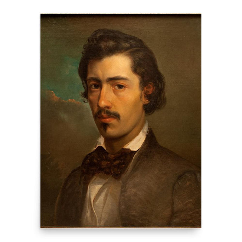 Carlo Brioschi poster print, in size 18x24 inches.