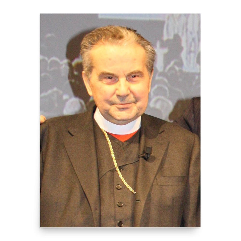 Carlo Caffarra poster print, in size 18x24 inches.