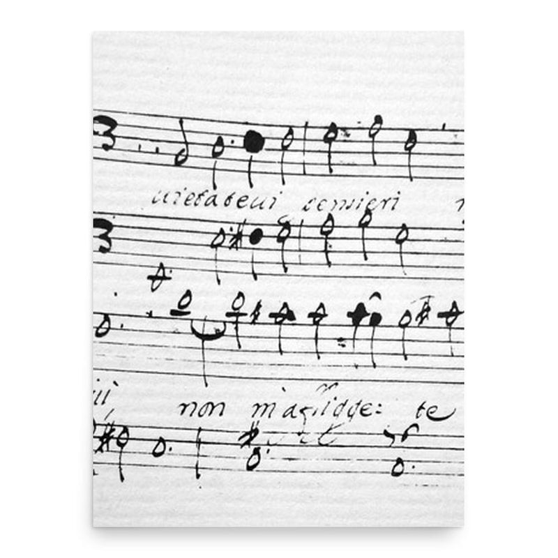 Carlo Caproli poster print, in size 18x24 inches.