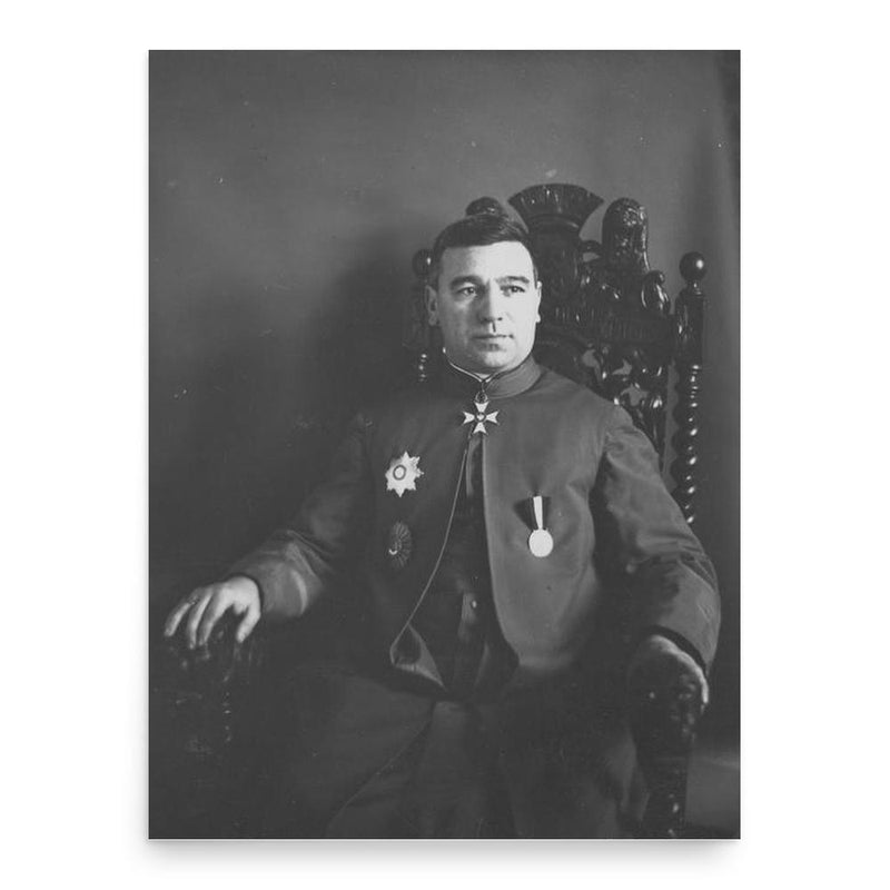 Carlo Chiarlo poster print, in size 18x24 inches.