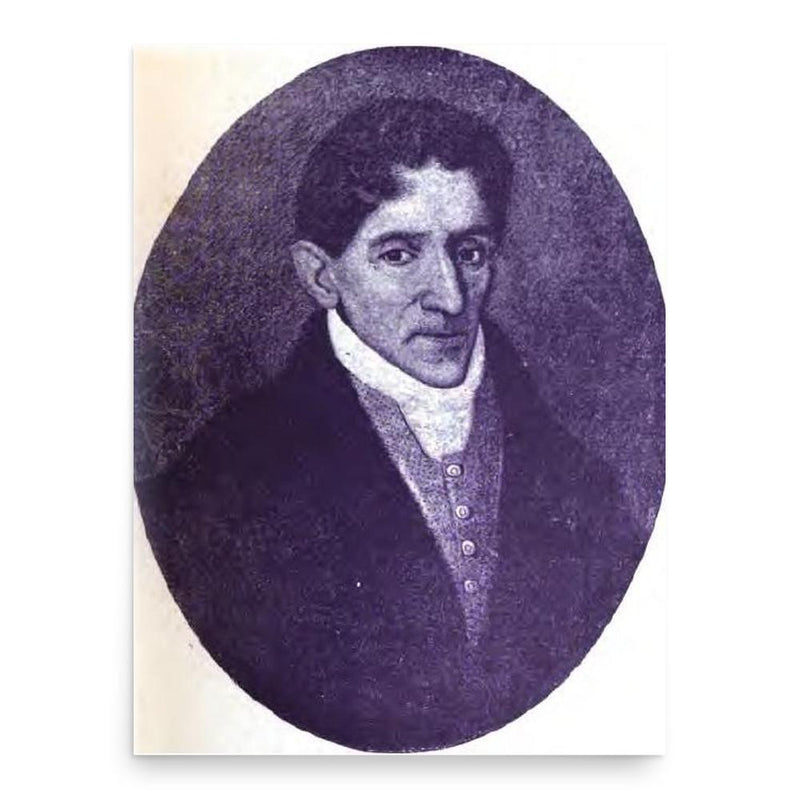 Carlo Cottone poster print, in size 18x24 inches.