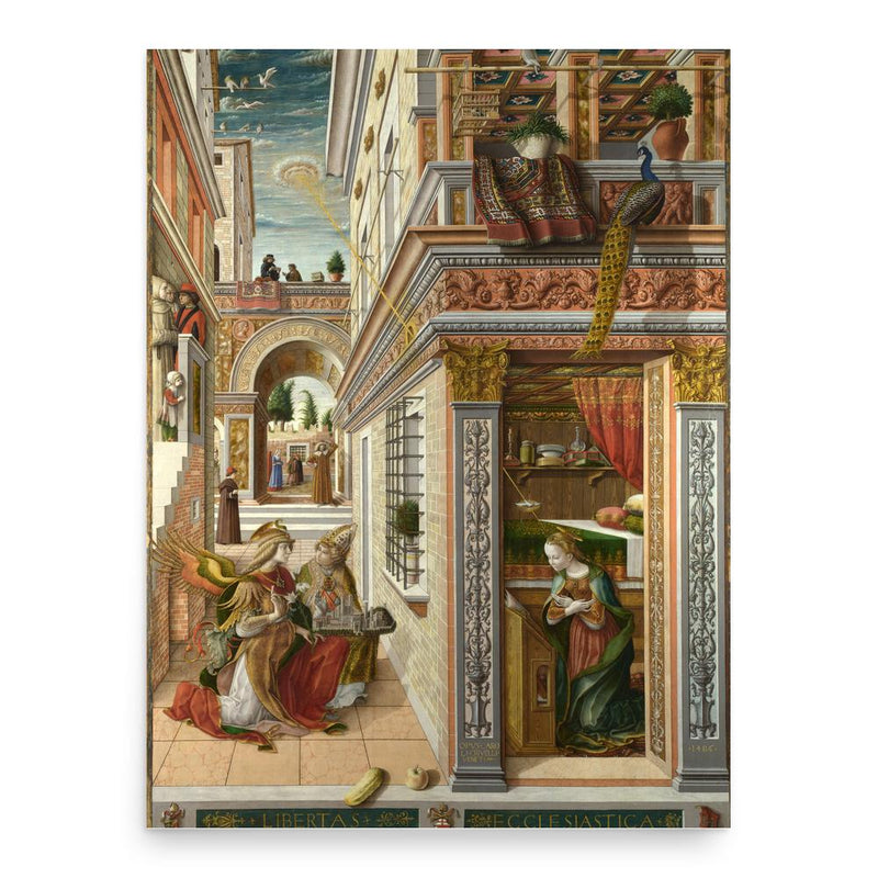 Carlo Crivelli poster print, in size 18x24 inches.