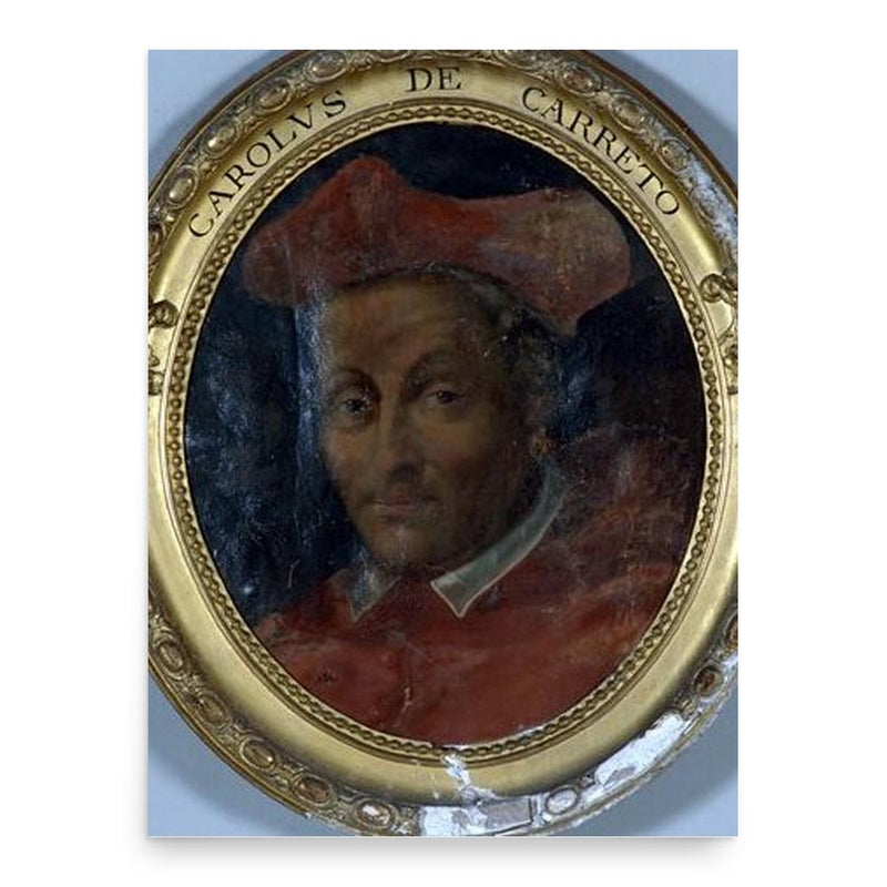 Carlo Domenico del Carretto poster print, in size 18x24 inches.