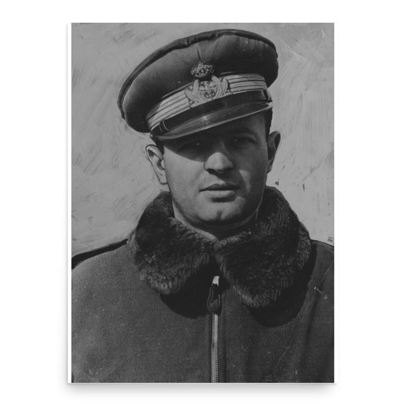 Carlo Emanuele Buscaglia poster print, in size 18x24 inches.