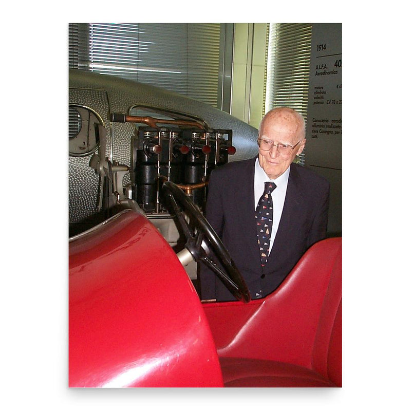 Carlo Felice Bianchi Anderloni poster print, in size 18x24 inches.