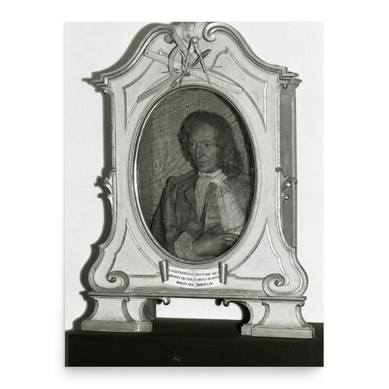 Carlo Francesco Dotti poster print, in size 18x24 inches.