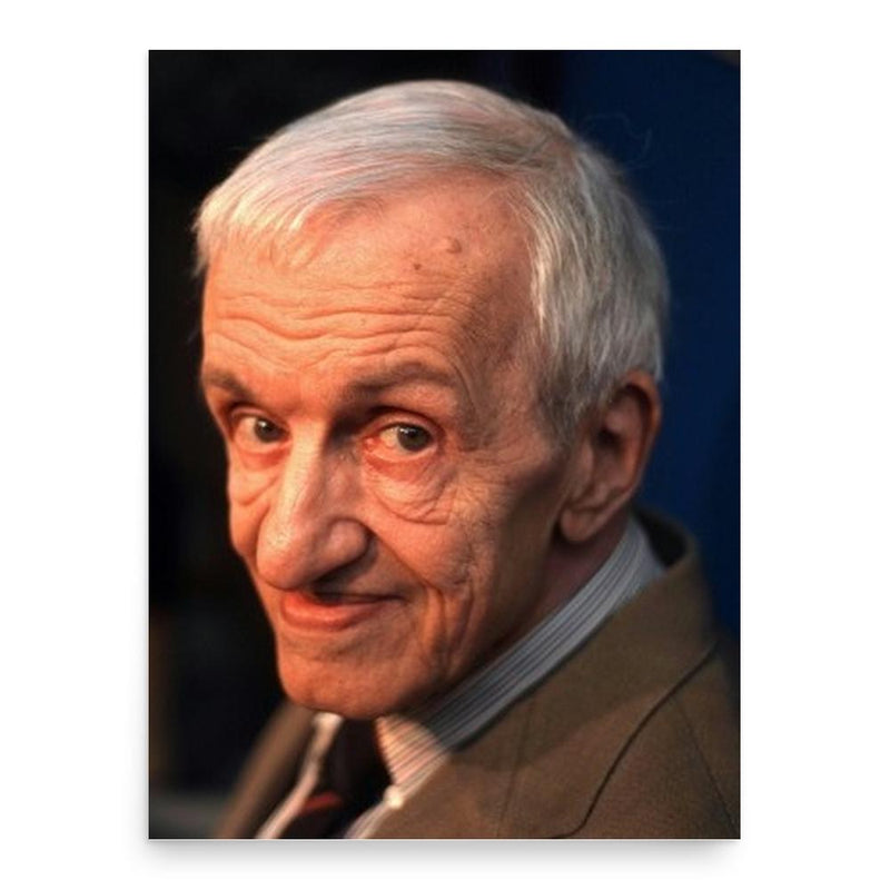 Carlo Fruttero poster print, in size 18x24 inches.