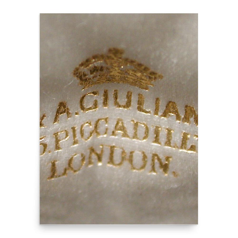 Carlo Giuliano poster print, in size 18x24 inches.