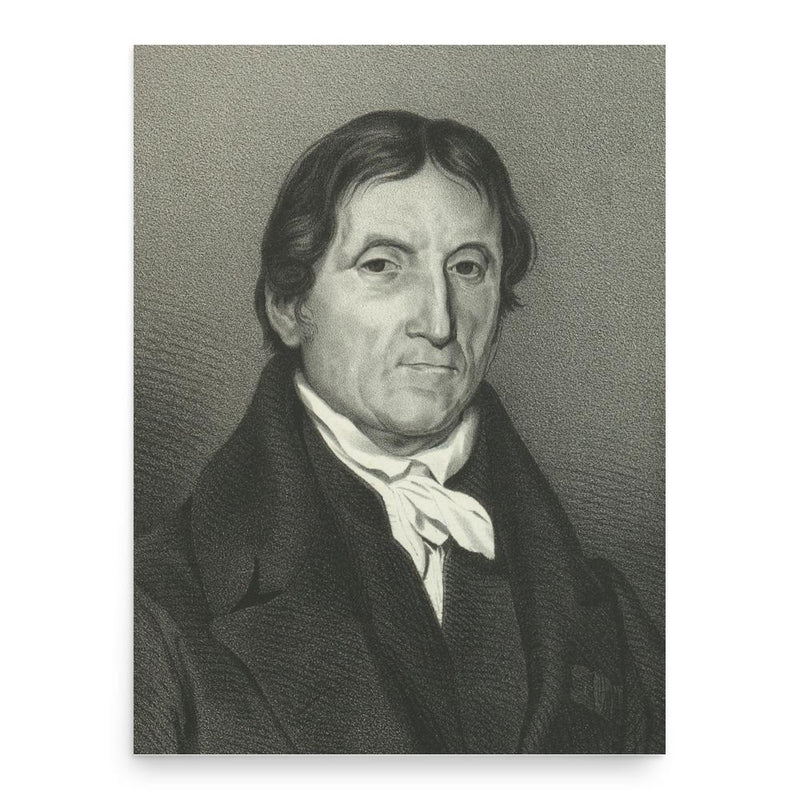 Carlo Giuseppe Guglielmo Botta poster print, in size 18x24 inches.