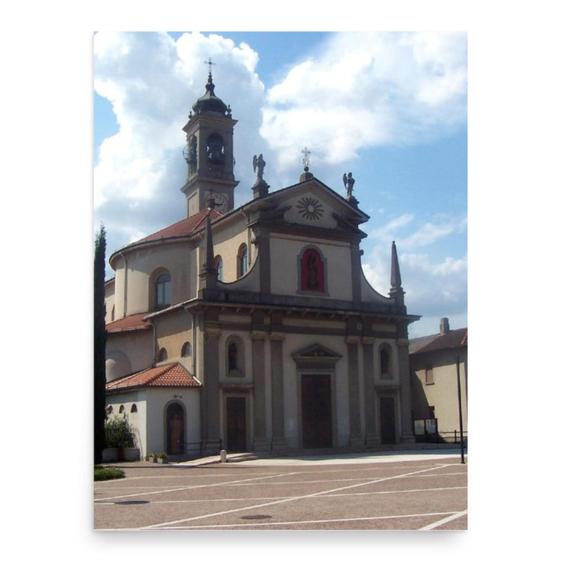 Carlo Giuseppe Merlo poster print, in size 18x24 inches.