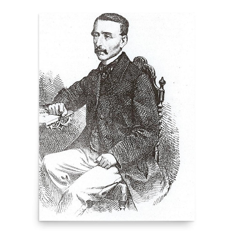 Carlo Ilarione Petitti di Roreto poster print, in size 18x24 inches.