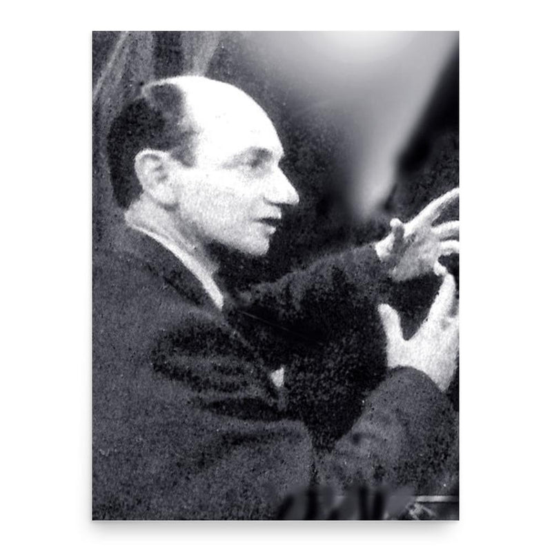 Carlo Ludovico Bragaglia poster print, in size 18x24 inches.