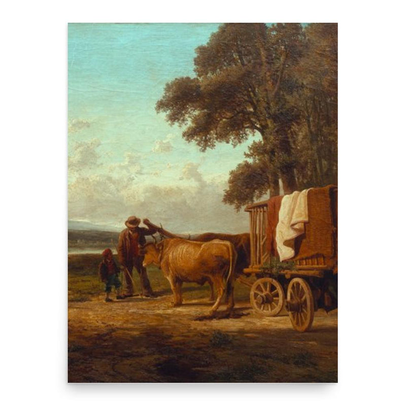 Carlo Mancini poster print, in size 18x24 inches.