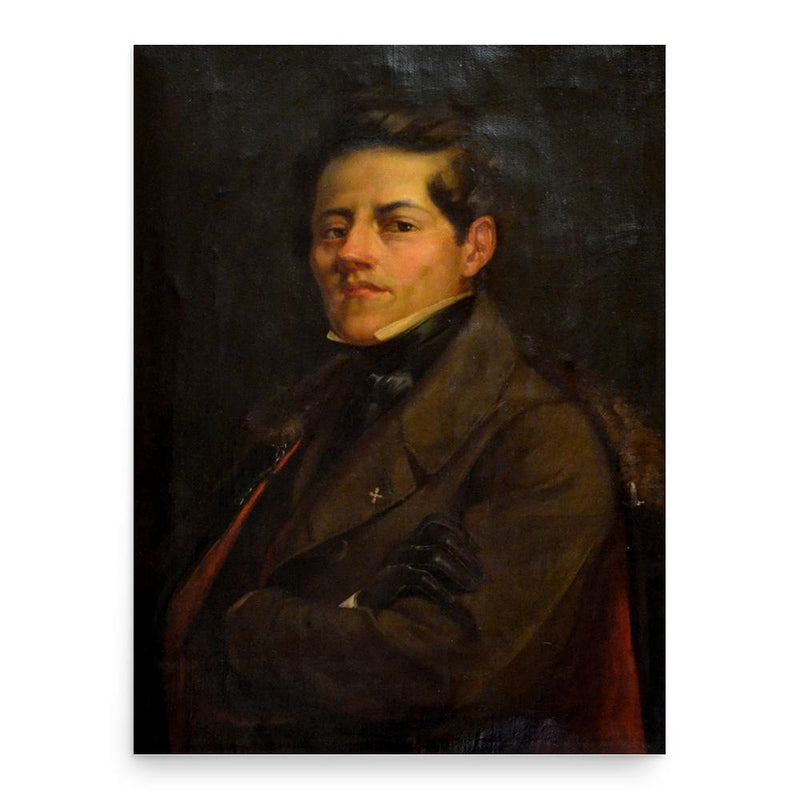 Carlo Marenco poster print, in size 18x24 inches.