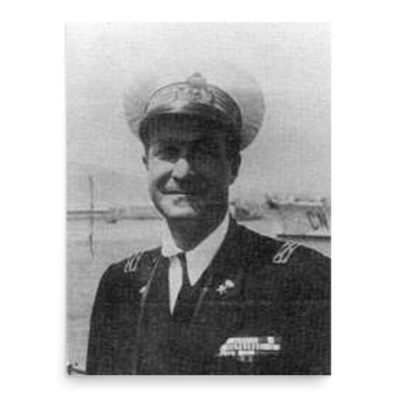 Carlo Margottini poster print, in size 18x24 inches.