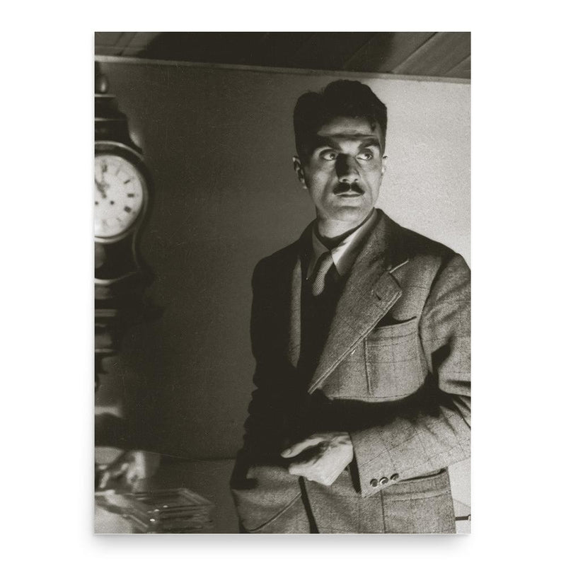 Carlo Mollino poster print, in size 18x24 inches.