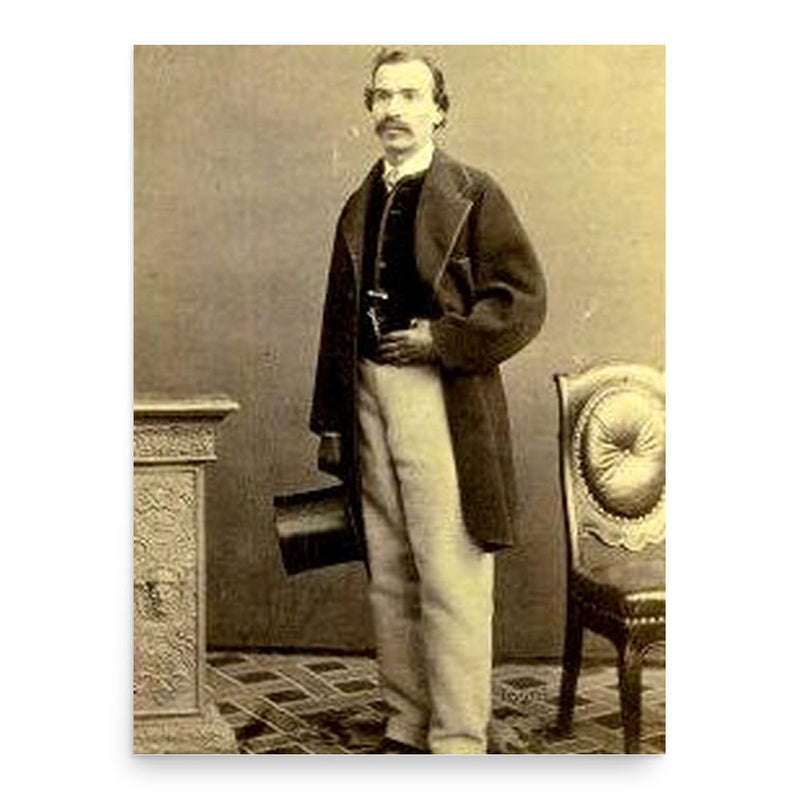 Carlo Negrini poster print, in size 18x24 inches.