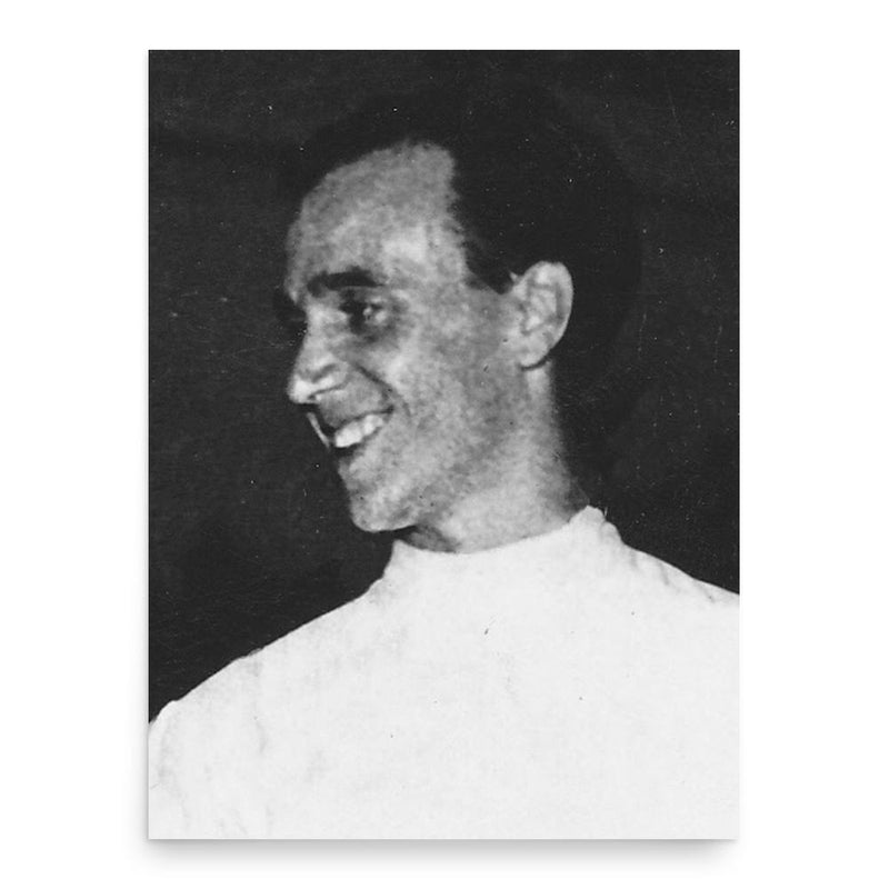 Carlo Pavesi poster print, in size 18x24 inches.